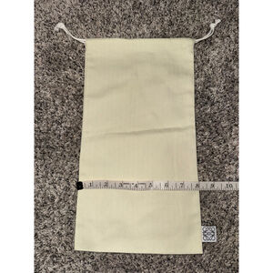 Unisex Loewe Beige & Black Logo Drawstring Dust Storage Bag One Size​